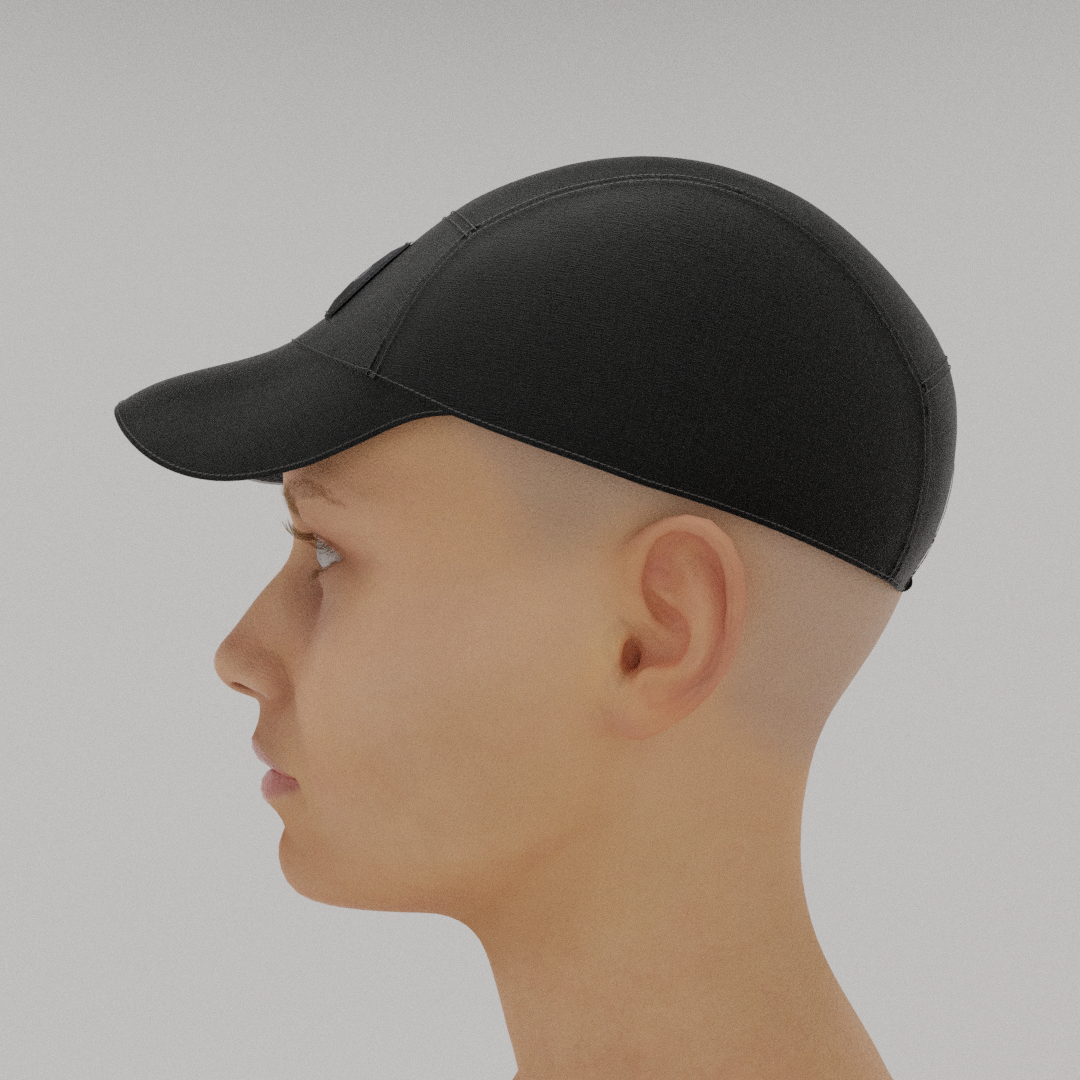 LITE_ CAP - Stealth Black